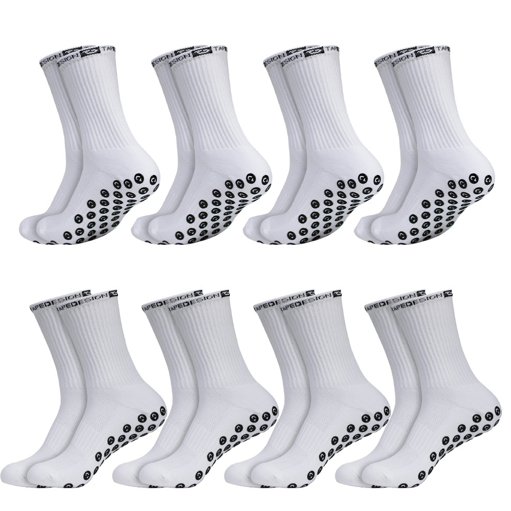 Sock Garter Men - 8 Pairs Anti-slip Football Socks Men