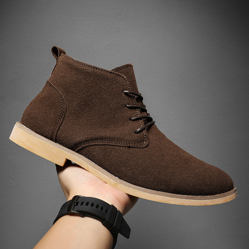 British Style Brown Chelsea Bo - Men Formal Wear With Boots ulasan dan harga