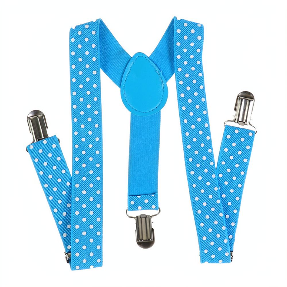 Stylish Polka Dot Elastic Susp - Men'S Formal Wear With Suspenders ulasan dan harga