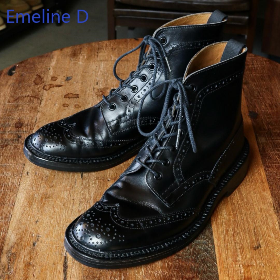 Men Brogue Ankle Boots Genuine - Formal Men Daily Wear Footwear ulasan dan harga