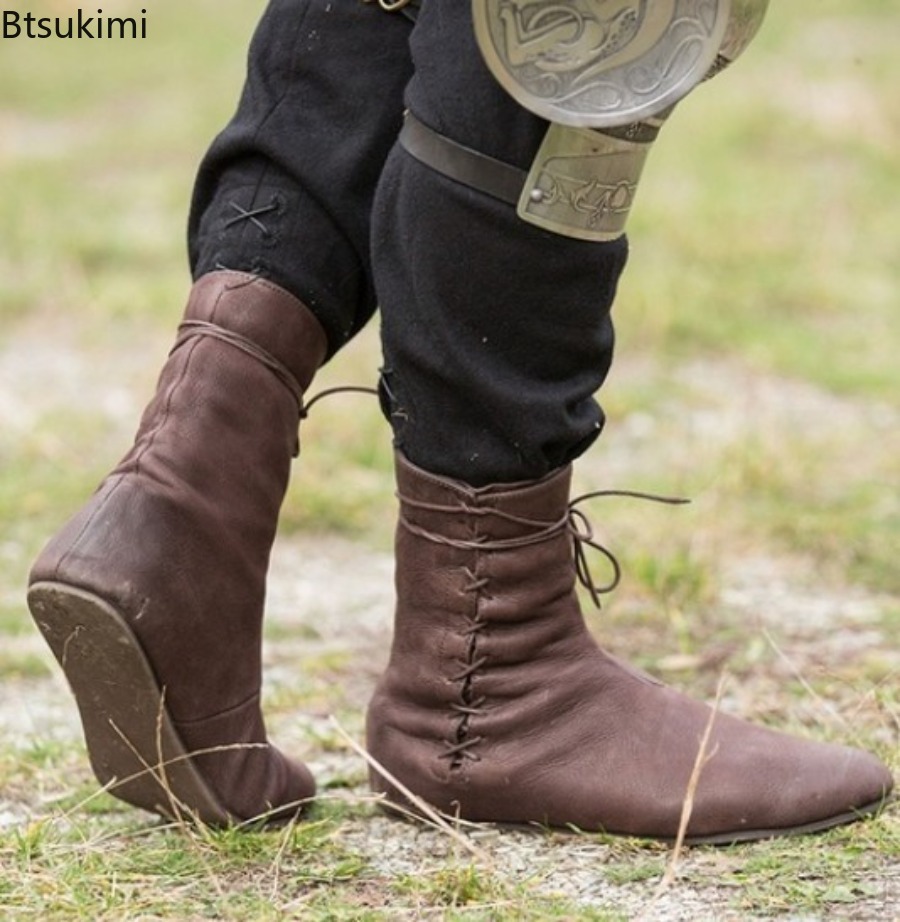 2026 Men's Medieval Victoria R - Men Formal Wear With Boots ulasan dan harga