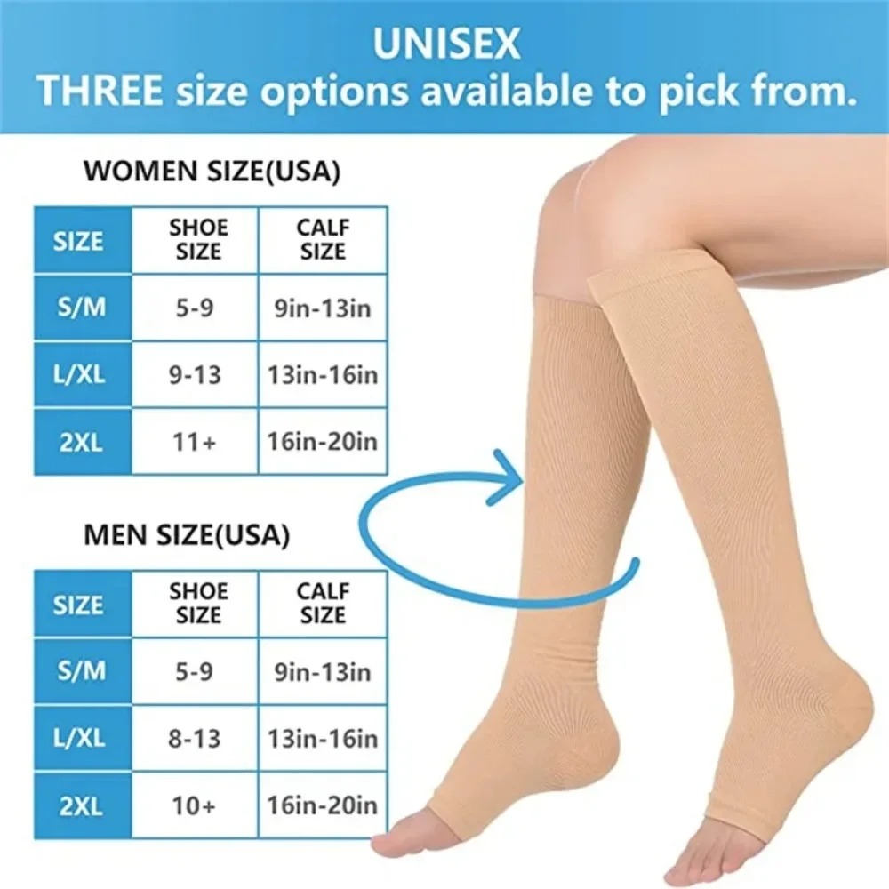 Toeless Compression Socks Medi - Sock Garter Men ulasan dan harga