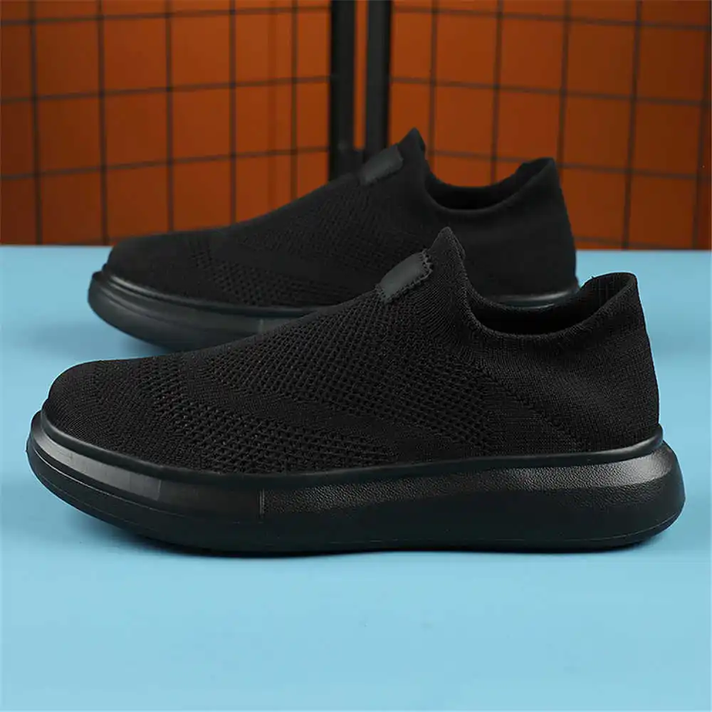 Platform Stockings Brown Shoes - Men Formal Wear All Black ulasan dan harga